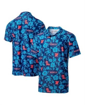 Мужская поло-блуза Ole Miss Rebels от Reyn Spooner из мягкой легкой ткани с четырехсторонней растяжкой 11223564