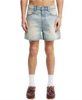 Мужские джинсовые шорты Cotton On, классический пятикарманный фасон, 100% хлопок 11225442