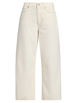 Rag &amp, Bone Джинсы Andi из легкого денима с высокой талией, широкими штанинами и в стиле five-pocket 11166331