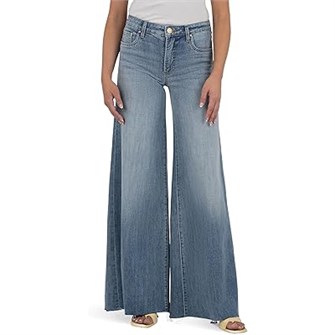 KUT from the Kloth Джинсы KUT от Kloth Blake с высокой талией и супер широкими брюками, 79% хлопок 11227153