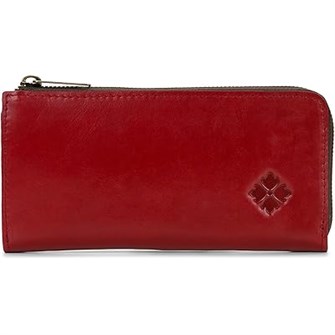 Patricia Nash Женский кожаный кошелек Antonia с прочной нейлоновой подкладкой и множеством отделений 11232657