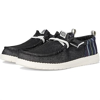 Кроссовки Hey Dude Wally Funk Denim с технологией Flex &amp, Fold™ и легким верхом для комфортного повседневного ношения 11171048