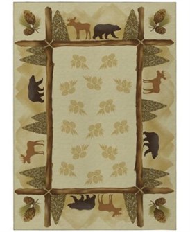 Dalyn Ковер Excursion EX2 3x4.3 м, современный стиль, противоскользящее покрытие, анималистичный принт 11176899