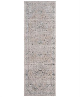 Feizy Ковровая дорожка Pasha 76x221 см, классический стиль, мягкий ворс 1.1 см, 74% полиэстер, 22% хлопок, 4% латекс 11233129