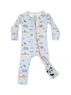 Детский комбинезон Bellabu Bear с графическим принтом и длинными рукавами, застёжка спереди 11165556