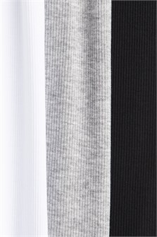 Топы с вырезом и рифлёной фактурой от H&amp,M, 3 штуки в упаковке, идеальны для повседневного стиля 11193655