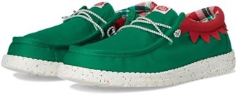 Мужские текстильные лоферы Hey Dude Wally Holiday Elf с легкой подошвой 11242014