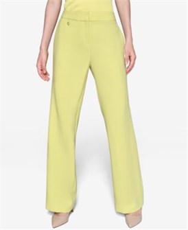 Женские прямые брюки Karl Lagerfeld Paris с застежкой на молнии и средней посадкой 11029962