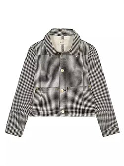 Dl1961 Молодёжная куртка Manning из 100% хлопка с классическими элементами и прямым кроем 11167044