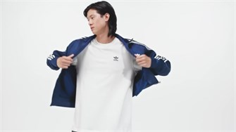 Лонгслив Adicolor Classics Firebird от adidas Originals из переработанных материалов 11220963