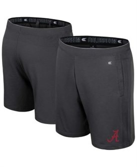 Colosseum Мужские шорты Alabama Crimson Tide Forget с эластичным поясом и карманами, 100% полиэстер 11222967
