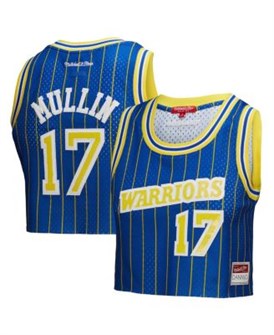 Женский кроп-топ Mitchell &amp, Ness x DANNIJO в стиле баскетбольной формы с детализированным принтом и стразами 11224596