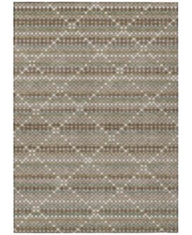 Addison Стильный коврик Chantille с геометрическим узором, 53x76 см, для использования внутри и снаружи, 100% полиэстер 11226829