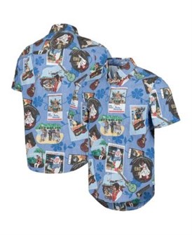 Короткий рукав мужской рубашки в стиле Алоха Elvis Presley от Reyn Spooner, 55% хлопок, 45% полиэстер 11224839