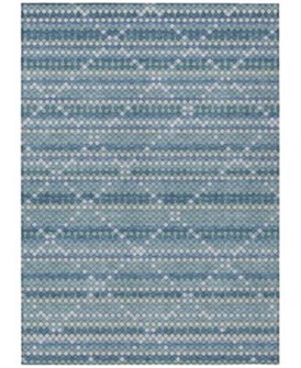 Addison Ультратонкий износостойкий коврик Chantille 50x76 см с геометрическим рисунком для внутреннего и наружного использования 11226691