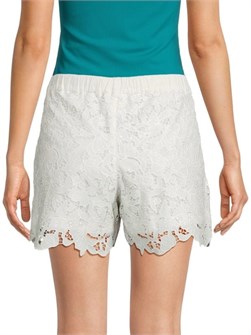 Кружевные шорты Kitt с цветочным орнаментом и волнистым краем, Johnny Was 11028449