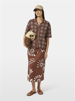 Scotch &amp, Soda Юбка-обертка Inky Sun из льняной смеси для солнечных дней (55% лен) 11234606