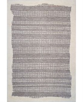 Bashian Коврик из натуральной овечьей шерсти с геометрическим узором, размер 5', x 8',, ворс высотой 1,25 см, современный стиль 11176179