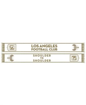 Ruffneck Scarves Шарф LAFC 2025 Jersey Hook с уникальным дизайном и двусторонним акриловым оформлением 11224782