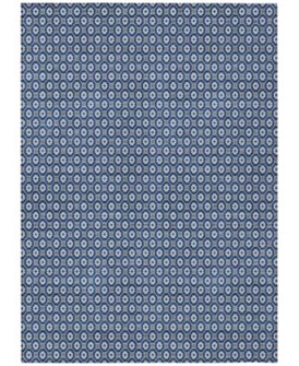 Addison Полипропиленовый ультратонкий коврик для прихожей 70x230 см с геометрическим рисунком, пригоден для машинной стирки, современный стиль 11226963