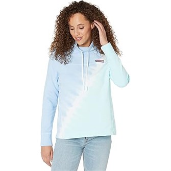 Лонгслив-худи с капюшоном Wave Tie-Dye Surfshep от Vineyard Vines, 100% хлопок, стандартный силуэт 11177455