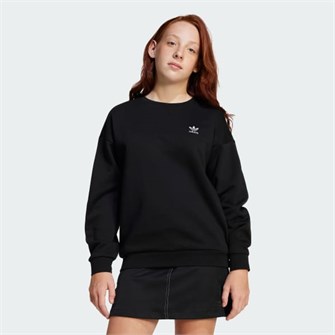 Молодёжный лонгслив-худи adidas Originals с принтом Trefoil из мягкого флиса для комфортного стиля 11240060