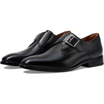Кожаные оксфорды Johnston &amp, Murphy Richland Monk Strap с мягкой овечьей подкладкой и ультралегкой амортизацией 11178239