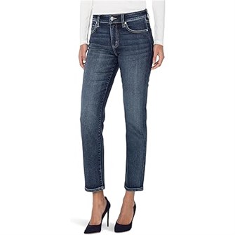 Liverpool Los Angeles Джинсы Liv Non-skinny Skinny средней посадки, 28 дюймов, классический дизайн с пятью карманами 11235471