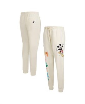 Женские флисовые джоггеры с изображением Микки Мауса от Freeze Max, эластичный пояс и карманы Hello Mellow 11239441