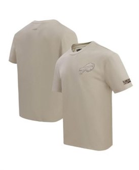 Pro Standard Мужская футболка Buffalo Bills с опущенными плечами и вышивкой логотипа, 100% хлопок, для поклонников команды 11237232