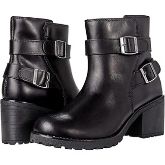 Кожаные ботинки Harley-Davidson Lalanne с двумя ремешками и устойчивым каблуком 11177547