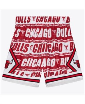 Молодёжные красные шорты Chicago Bulls 1996/97 Hardwood Classics Teamwrap Swingman от Mitchell &amp, Ness с эластичным поясом и карманами 11239079