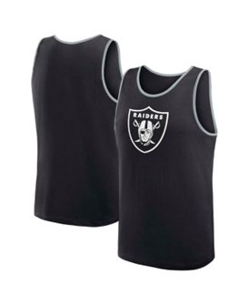 Logo Athletic Молодежный чёрный топ Las Vegas Raiders Unmatched Success с логотипом команды, выполненный из легкого дышащего материала 11222056