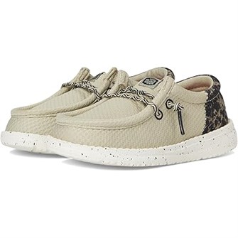 Кроссовки Hey Dude Kids Wally Funk Nu Splatter для малышей с мягким верхом и эластичными шнурками 11177709