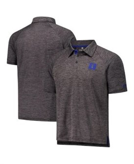 Colosseum Мужское поло Duke Blue Devils Down Swing с логотипом и реглан рукавами, Коллинзум 11224720