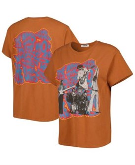 Футболка оранжевого цвета с короткими рукавами и винтажным принтом The Who Tour, Daydreamer 11175811