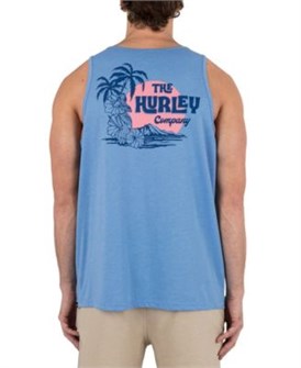 Молодежная майка Hurley Hula Hula из мягкого хлопкового джерси плотностью 150 г/м? с оригинальным принтом 11233440