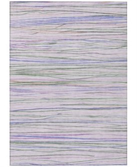 Addison Ультратонкий полосатый коврик Чантиль 53x76 см для дома и улицы, 100% полиэстер 11226945