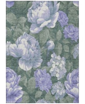 Addison Коврик Chantille ACN1563 53x76 см с цветочным дизайном, ультратонкий, моющийся, 100% полиэстер 11226896