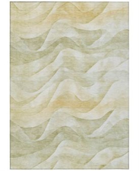 Addison Ковровая дорожка с волнистым узором, стираемая в машине, 70x230 см, современный стиль, 100% полиэстер 11226941