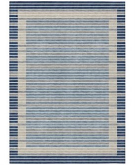 Addison Коврик Chantille 1,8 х 2,6 м со полосатым узором, ультратонкий, подходящий для машинной стирки, из полиэстера 11226869