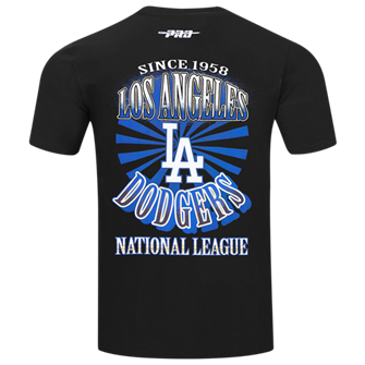 Молодежная футболка Pro Standard Dodgers Championships SJ с 3D вышивкой, 94% хлопка 11171726