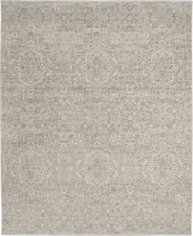 Nourison Home Ковёр Shadows SHW06, классический персидский узор, размер 67х305 см, мягкий серый цвет, 100% полиэстер 11176105