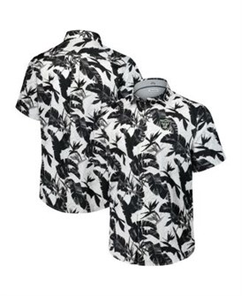 Мужская черная рубашка с коротким рукавом с вышивкой Las Vegas Raiders Sunnyvale Blooms от Tommy Bahama 11222046