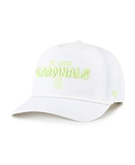 ',47 Brand Бейсболка St. Louis Cardinals Bright Side, женская регулируемая пятипанельная, 100% нейлон 11173510