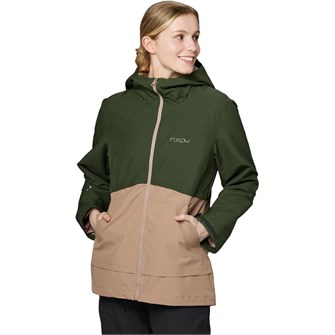 Flylow Зимняя спортивная куртка Veronica, легкая утепленная и водонепроницаемая, с карманами 11186840