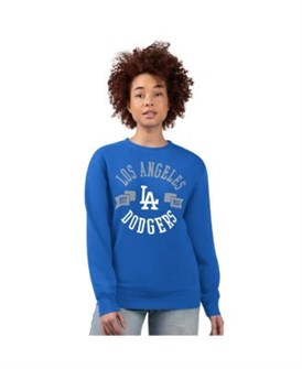Лонгслив G-III 4Her со флисовой подкладкой и логотипом Лос-Анджелес Доджерс 11221812