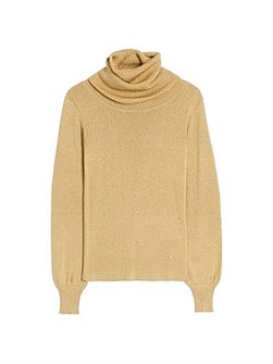 Свитер из вискозы и люрекса с длинными рукавами от Valentino Garavani, сделанный в Италии 11167609