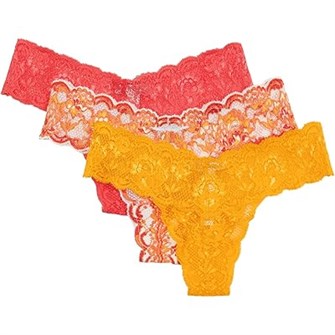 Комплект из 3 трусиков-танго Cosabella Never Say Never Mix Cutie из мягкой эластичной ткани, Италия 11232403