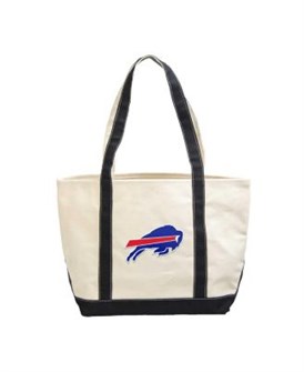 Logo Brand Удобная и стильная сумка-шоппер Buffalo Bills из прочного холста с вышивкой 11224816